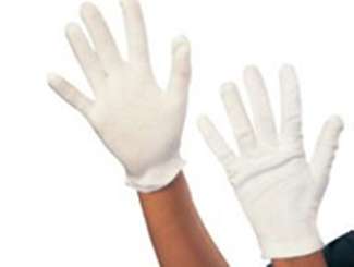 White Cotton Gloves CDHG-CLW0068